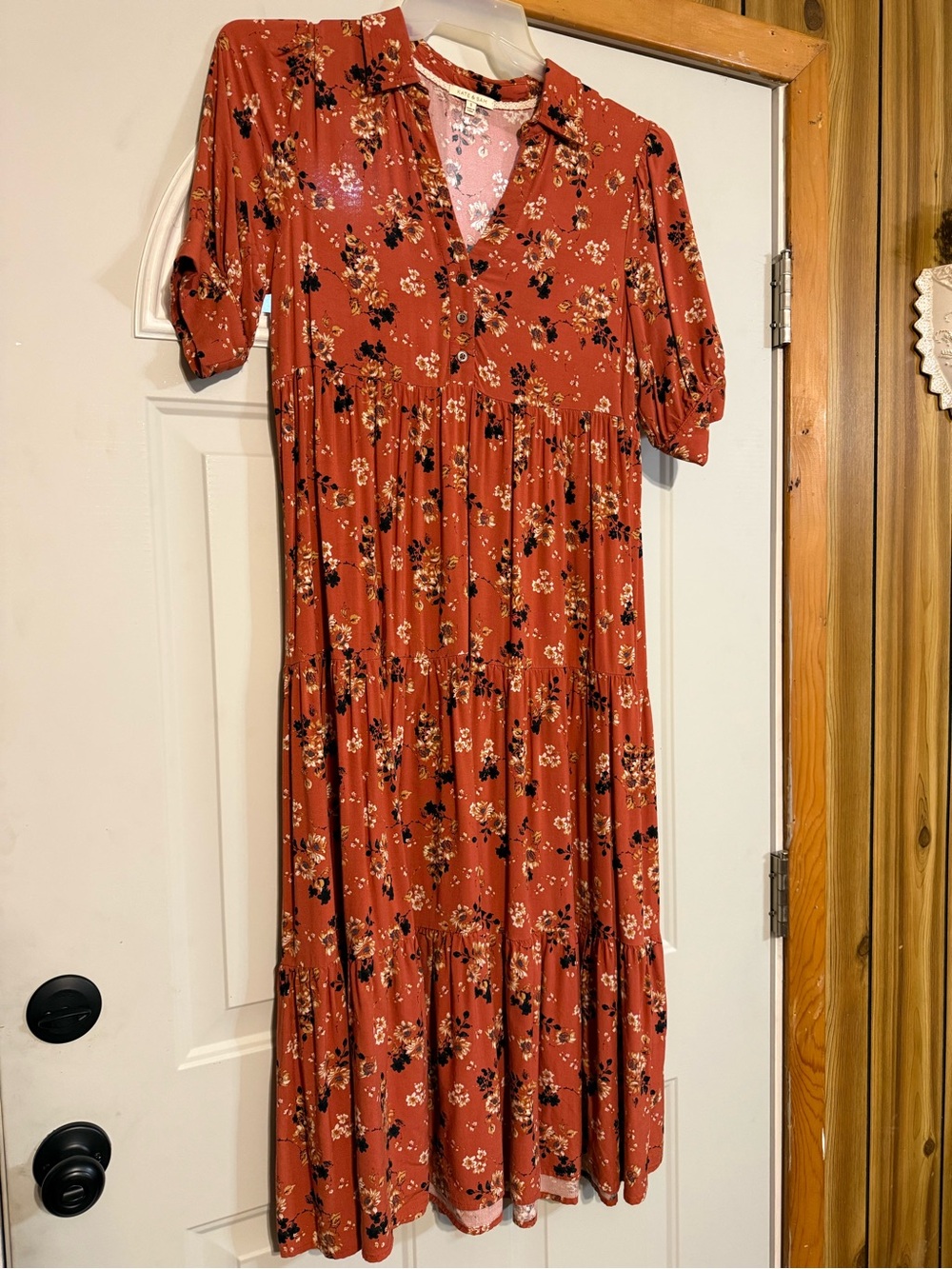Floral Tiered Maxi Dress